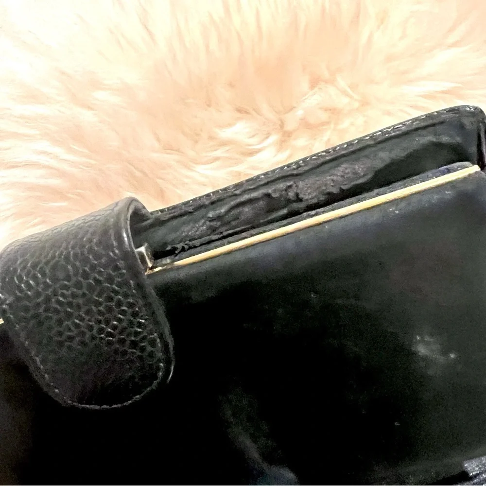 CHANEL‎ Black Wallet with Chain